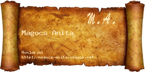 Magocs Anita névjegykártya